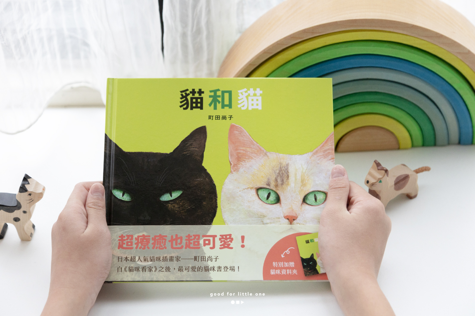 町田尚子 繪本《貓和貓》